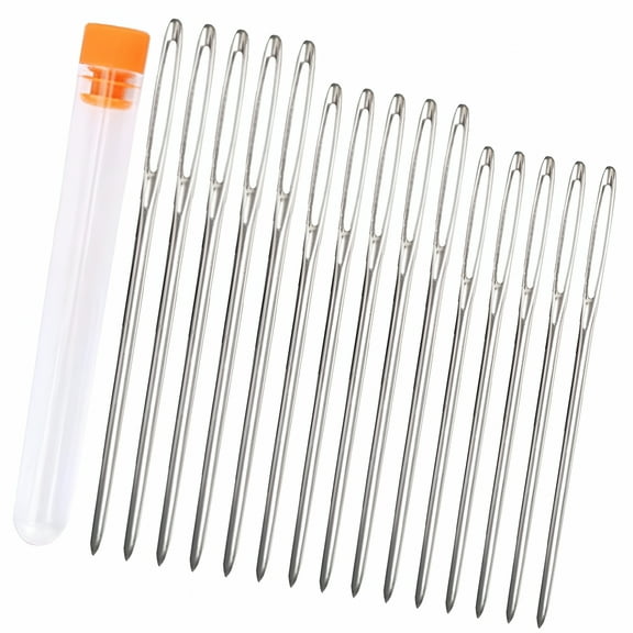 VANIDO Tapestry Plastic Needles for Sewing Compact Yarn Needle Embroidery Needles Yarn Needles Convenient Sewing Needle to Weave Blanket Stainless Steel