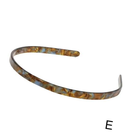 VANIDO Tortoiseshell Headband For Women Girls Acetate Sheet Hairband Thin Simple Hair Headwear Fashion Accessories Hair Hoop