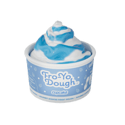 Fro-Yo Dough VANILLA Fro-Yo Scented Fidget Dough - Single Serving w/ Spoon + Toppings