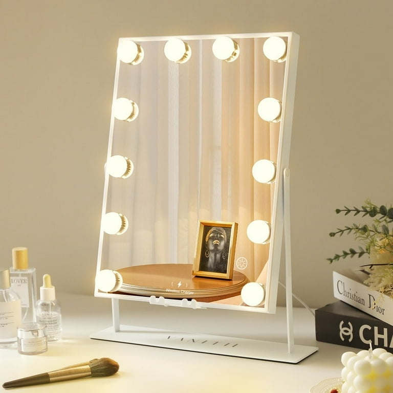 VANITII LED Vanity Makeup Mirror, x Touch, Charging - Main Image