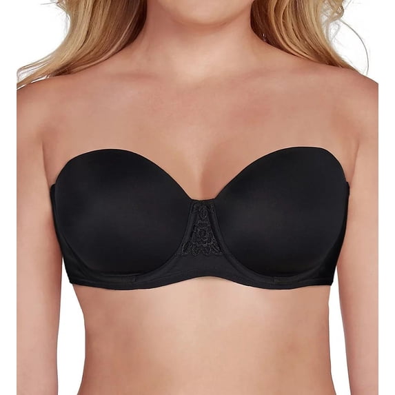 VANITY FAIR Midnight Black Beauty Back Full Figure Bra, US 36DD, UK 36DD, NWOT