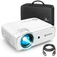 VANKYO Leisure 430 Mini Movie Projector, Video Projector with 50,000 Hours LED Lamp Life, 236" Display, Support 1080P, Hi-Fi Built-in Speaker, Compatible with TV Stick, HDMI, SD, AV, VGA, USB - image 1 of 9