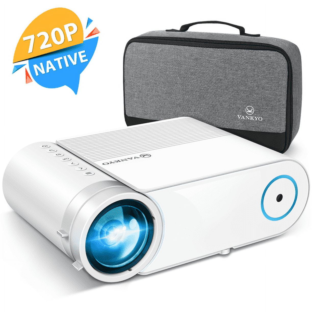 VANKYO 460 Mini Projector, Full HD 1080P, Portable, Max 200" Size