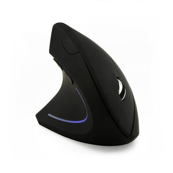 VANLOFE 2.4G Ergonomic Wireless Left-Handed Vertical Mouse Which Can Relieve Wrist Pain
