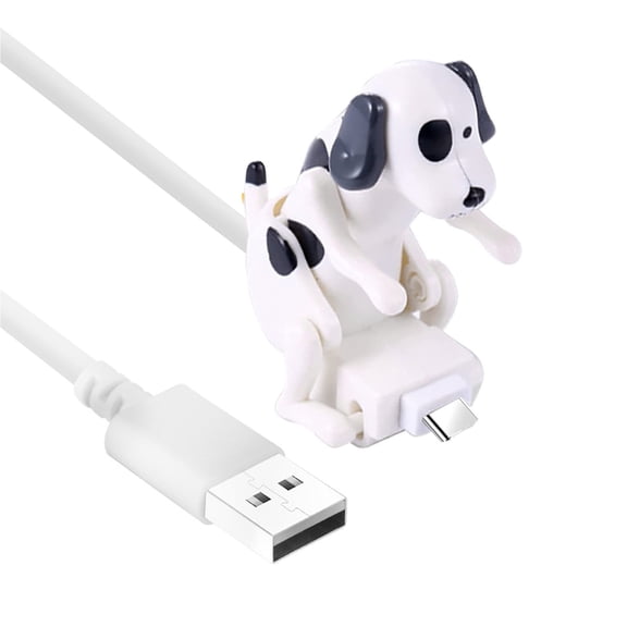 VANLOFE Cable&Charger Funny Humping Dog Fast Charger Cable - Stray Dog Charging Cable Dog Toy Smartph