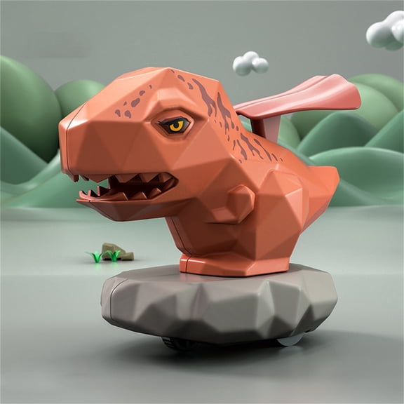 VANLOFE Car Toys Dinosaur Toys Aged 2 3 4+ Gift Dinosaur Pressing Warr-ior Drive off-Road Vehicle Simulation Model Toy Baby Car Model Gifts for Boys Girs