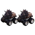 thumbnail image 1 of VANLOFE Car Toys For Boys Aged 2 3 4+ Gift Children's Day Gift Toy Dinosaur Model Mini Toy Car Back of The Car Gift 2PCS, 1 of 1