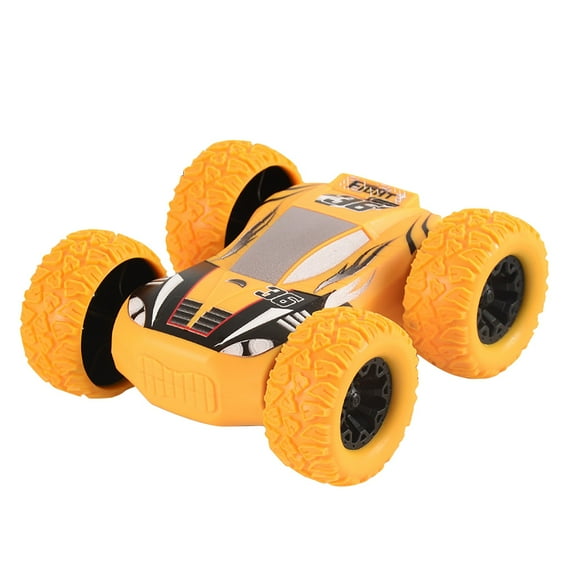 VANLOFE Car Toys For Boys Aged 2 3 4+ Gift Pull Back Cars Toys Truck Double-Sided Inertance Friction Powered Vehicles 4.3*4.3*1.7in