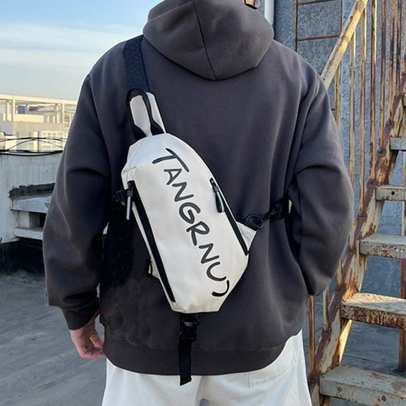 VANLOFE Crossbody Bag Chest Bag Shoulder Backpack With Large Capacity for Men and Women