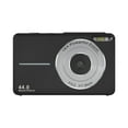 thumbnail image 1 of VANLOFE Digital Cameras 1080P High-definition Digital Camera 44 Million Photos 16x Digital Zoom Camera Anti-shake Proof Home Camera Black 44MP(No SD Card), 1 of 9