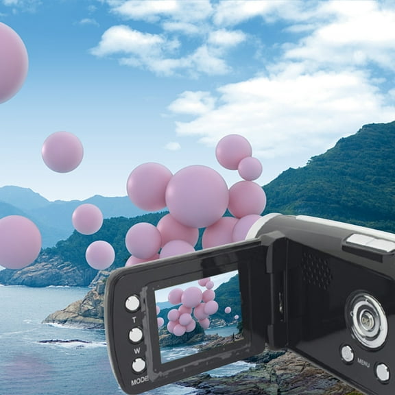 VANLOFE Digital Video Camera 12 Million-pixels 1.8 Inch Student Children's Gift Camera Entry-level Camera 4x Digital Zoom Camera All-in-one Machine For Kids Students;Kids Gifts;Record Growth