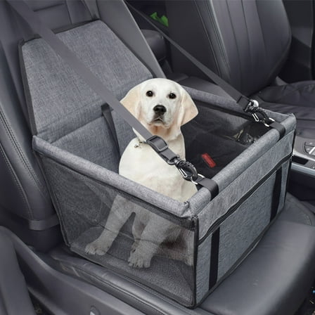 VANLOFE Pet Dog Booster Seat for Dogs with Safety Clip-On Leash