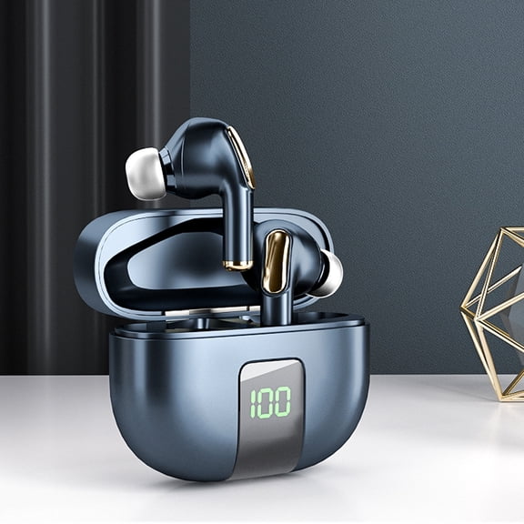 VANLOFE Earphone Bluetooth Headphones True Wireless Earbuds LED Power Display Earphones With Wireless Charging Case IPX5 Waterproof In-Ear Earbuds For Smart Phone