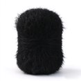 VANLOFE Fluffy Acrylic Yarn, Thick Knitting Craft Skein, Fuzzy Material ...