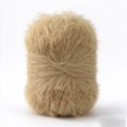 VANLOFE Fluffy Acrylic Yarn, Thick Knitting Craft Skein, Fuzzy Material ...