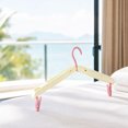 Transportable Clothes Rack VANLOFE Foldable Clothes Hanger with Pegs Portable Travel Drying Rack ...