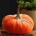 thumbnail image 1 of VANLOFE Halloween Small and Soft Pumpkin Decor Halloween Cute Pumpkin Halloween Pumpkin Toys can be used as Gifts L:7.9in, 1 of 3
