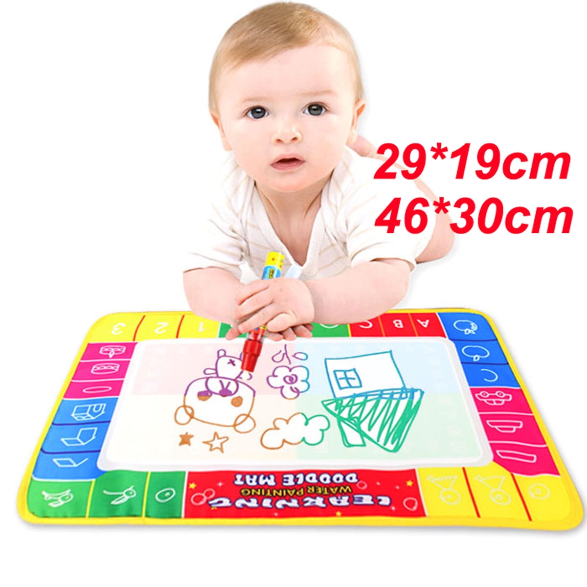 VANLOFE Kid Toys 3ml New Water Drawing Painting Writing Mat Board Magic