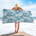 thumbnail image 1 of VANLOFE Microfiber Beach Towel Lightweight and Thinner Beach Towel A Unique Design, Extra Large(30*60in), Quick-Dry Swimming Towel for Men and Women, Towel for sports, gym, travel, 1 of 1