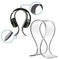 thumbnail image 1 of VANLOFE Phone Holder Headphone Display Stand Acrylic Headphone Stand Head-Mounted Headphones Desk, 1 of 8