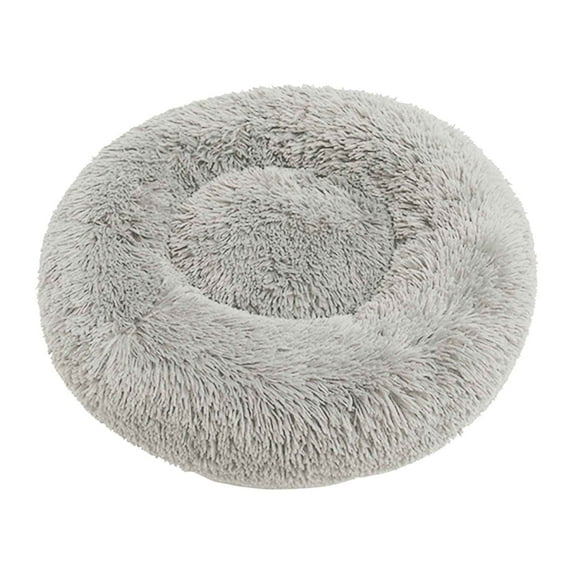 VANLOFE Plush Pet Beds for Cats Soft Big Plush Cushion Washable Cat Beds Self-Warming Sleeping Bed for Cats 40*40cm/15.7*15.7in