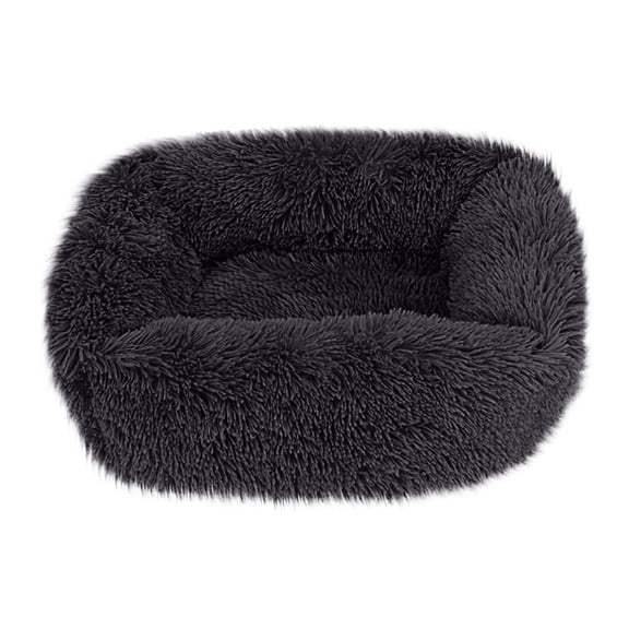 VANLOFE Plush Pet Beds for Cats Soft Big Plush Cushion Washable Cat Beds Self-Warming Sleeping Bed for Cats 45*35cm/17.7*13.8in