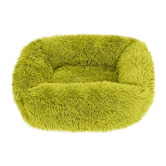 VANLOFE Plush Pet Beds for Cats Soft Big Plush Cushion Washable Cat Beds Self-Warming Sleeping Bed for Cats 65*55cm/25.6*21.7in