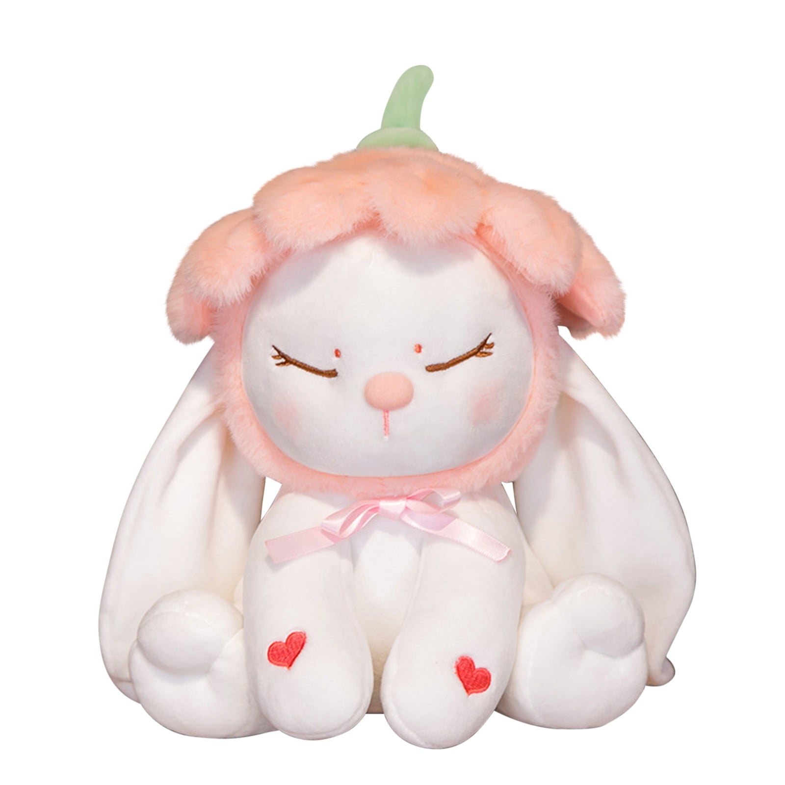 VANLOFE Plush Toys Kid Toys Flower Rabbit Princess Cute Little White ...