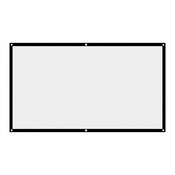 VANLOFE Projector 60/72/84/100/120/150inch Portable Foldable Wall Projector HD Screen 16:9 Home Theatre Outdoor