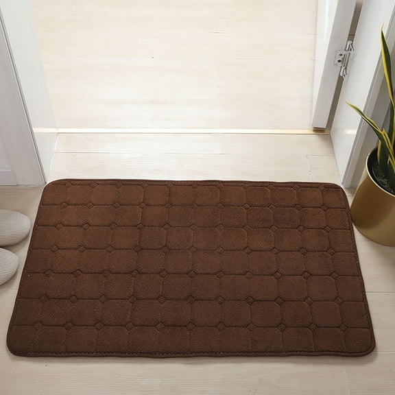 VANLOFE Rectangle Mats for Bathroom for Bedroom Skin friendly Rugs for Living Room Beautiful Mats for Bedside strong water absorption Mats 31.5*19.7in