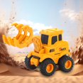 thumbnail image 1 of VANLOFE Simulation Engineering Car Press Push Toy Engineering Car Pull Back Children Truck Excavator Toy, 1 of 8