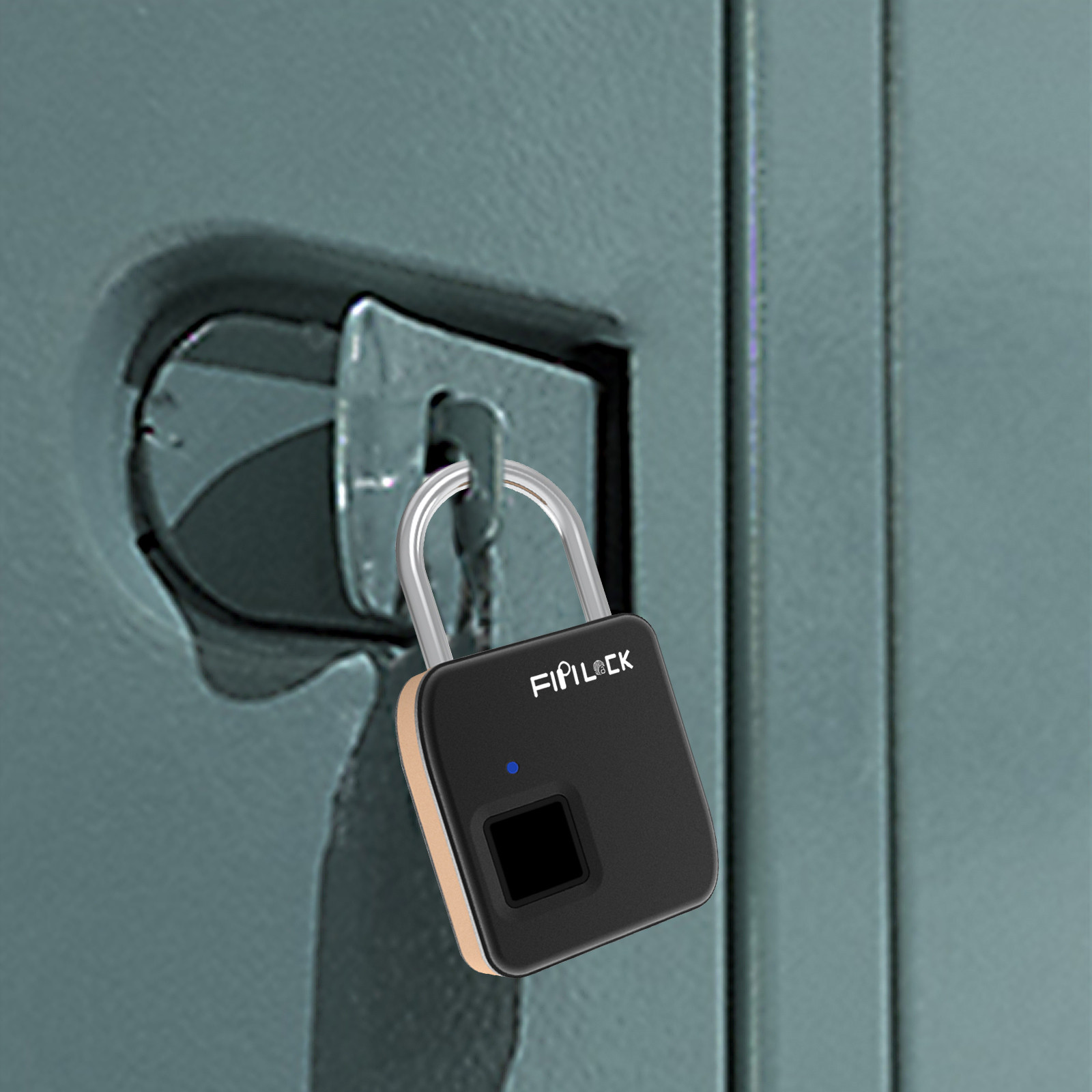 VANLOFE Smart Locks and Entry Fingerprint Padlock Smart Keyless