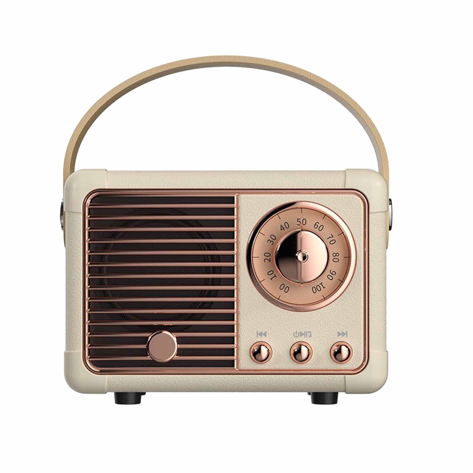VANLOFE Speaker Bluetooth Speaker Mini Wireless Speaker Outdoor Portable Bluetooth Speaker With Clear Stereo Sound Bass Mini Retro Speaker
