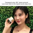 thumbnail image 1 of VANLOFE Speaker Metal Bluetooth Audio Phone Computer Mini Speaker Led Memory Card Luminous Mini Audio, 1 of 4