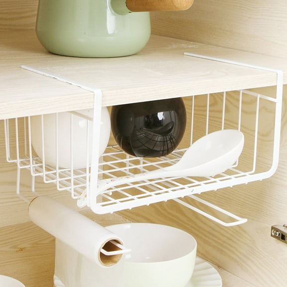 VANLOFE Storage Trunks Bag Kitchen Storage Bin Under Shelf Wire Rack Cabinet Basket Organizer Holder Stand