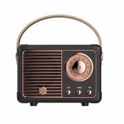 VANLOFE Wireless Speaker Mini Wireless Speaker,Outdoor Portable Wireless Speaker with Clear Stereo Sound Bass,Mini Retro Speaker