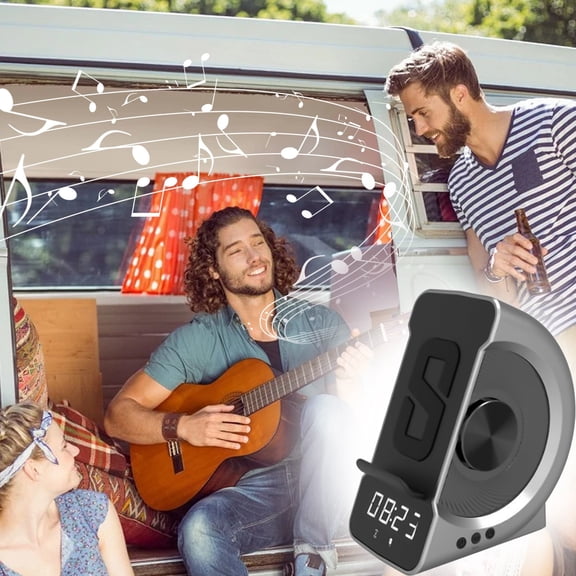 iMESTOU computer speakers Portable Audio Bluetooth audio Clearance Bluetooth Speaker Wireless Portable Speaker With Loud Stereo Sound R-ich Bass Built-in Mic FM Radio Speaker