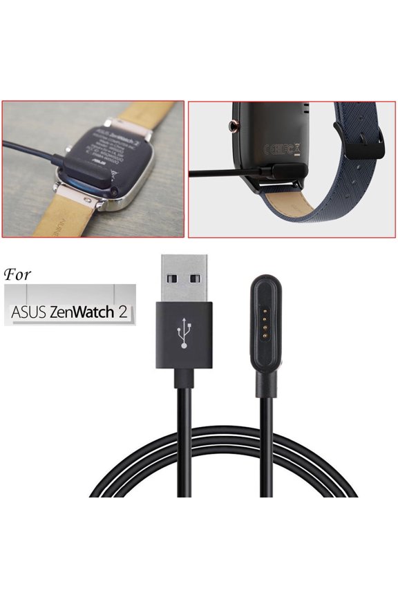 for ASUS ZenWatch 2 Smart Watch USB Magnetic Faster Charging Cable Charger