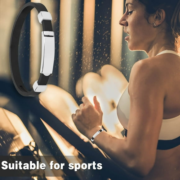 smart wristband Balance Bracelet For Women Men Magnetic Anti-Static Bracelet Stainless Steel Vertigo Bracelet Antistatic Wrist Band Sports Silicone Bracelet For Unisex