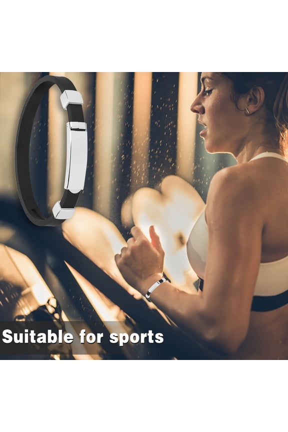 smart wristband Balance Bracelet For Women Men Magnetic Anti-Static Bracelet Stainless Steel Vertigo Bracelet Antistatic Wrist Band Sports Silicone Bracelet For Unisex