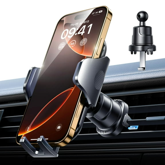 VANMASS 2026 Phone Holders for Your Car Ultimate Military-Grade Car Phone Holder MountPatent & Safety CertsUpgraded Shockproof Truck Air Vent Phone Mount for iPhone 17 Pro Max 16 15 Samsung Android