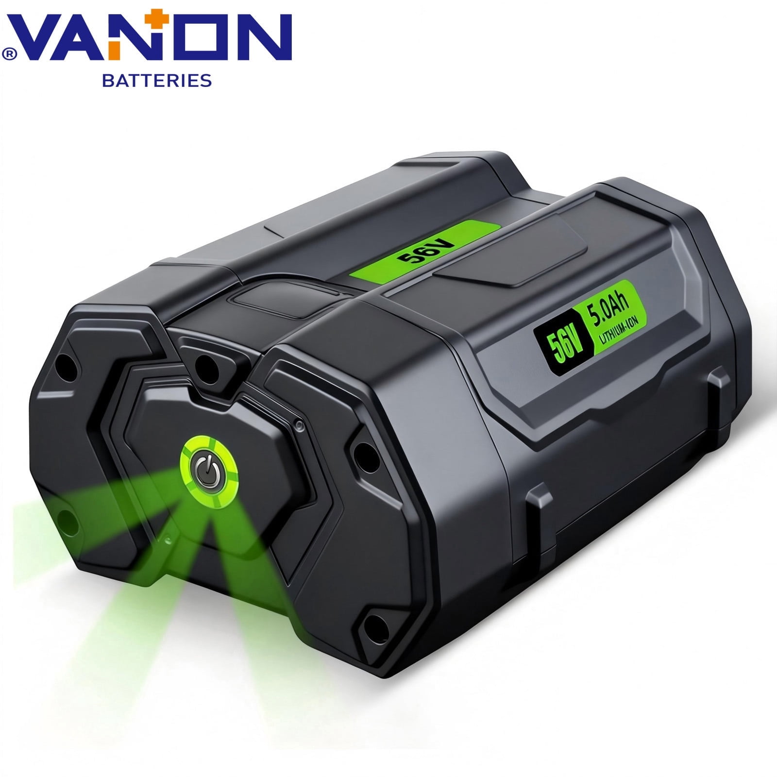 VANON 5.0Ah Replacement for EGO 56V Battery Compatible with EGO 56 Volt Battery Power Tools BA1400T BA2800 BA2800T BA4200