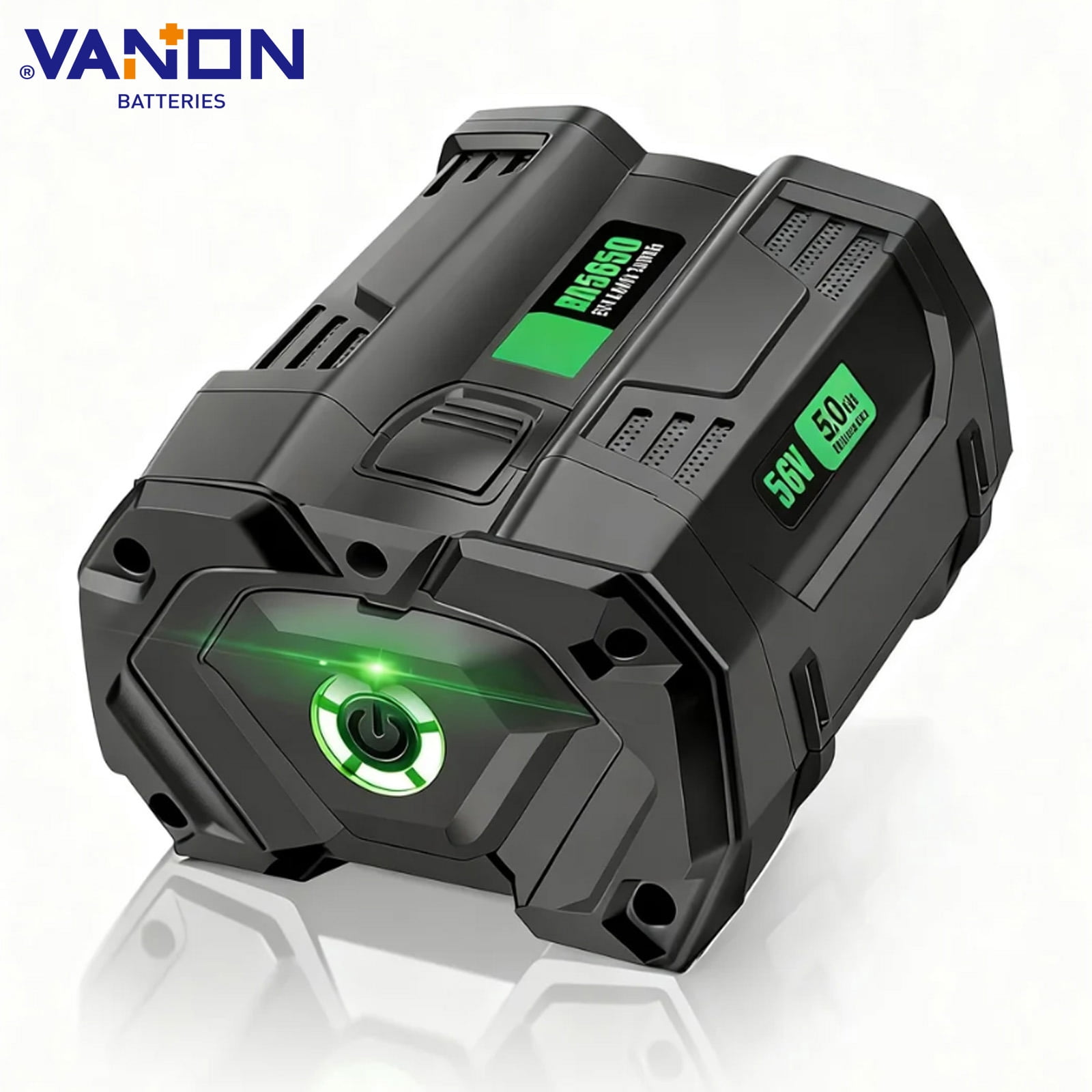 VANON 56V 5.0Ah Replacement for EGO Battery BA2800 BA5600T BA4200T BA4200 BA1400 Compatible with EGO 56V Power Tools Lawn Mower Leaf Blower Chainsaw