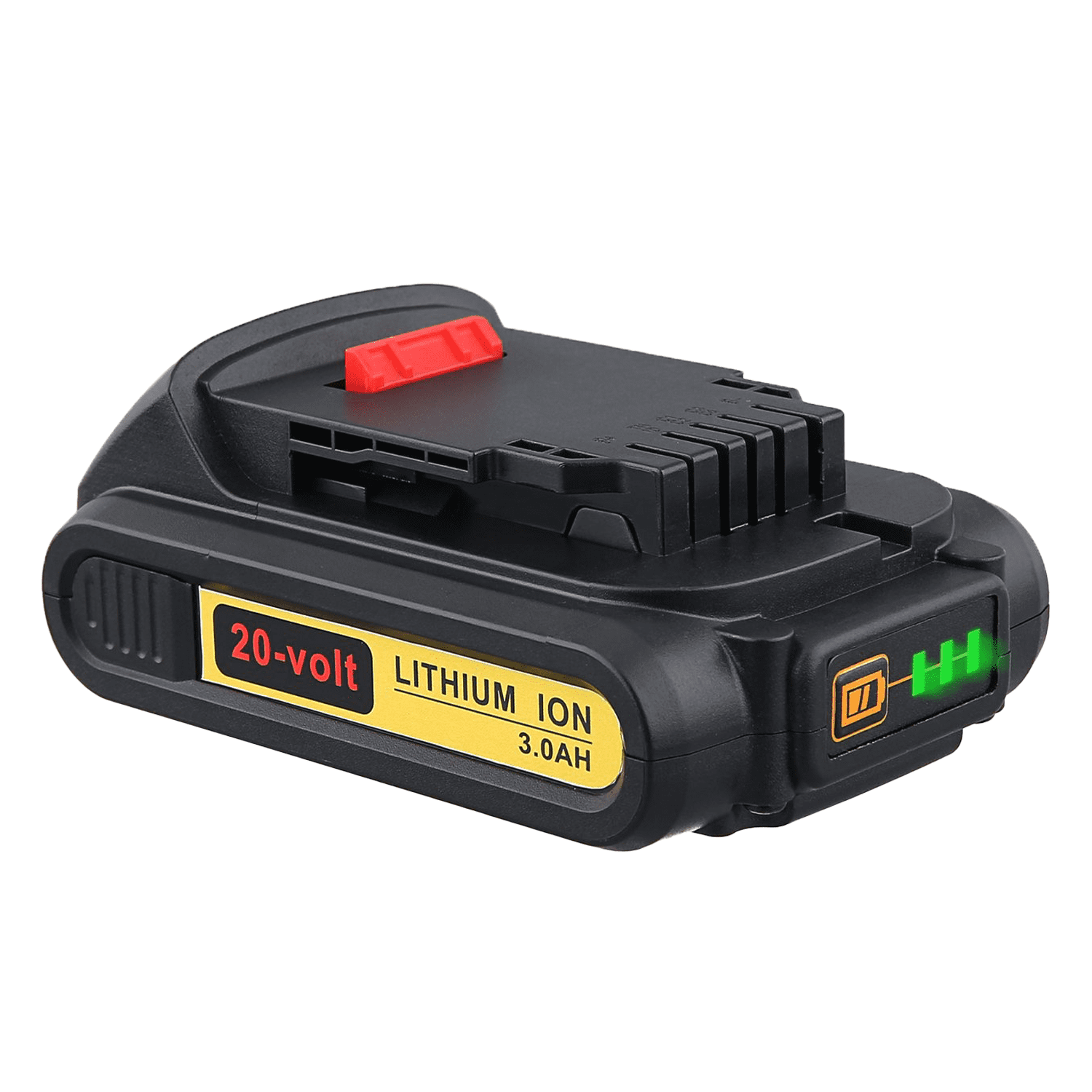 VANON for DeWalt DCB201 Battery 20V 5500mAh Li ion Black Replacement for DCB203 DCB204 DCB205