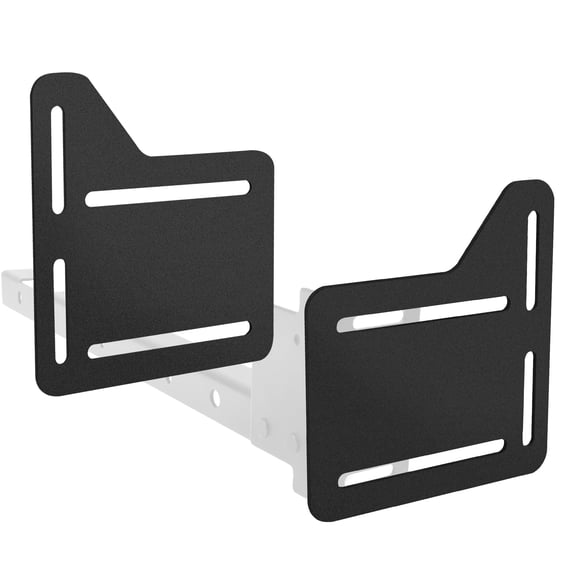 VANROUG 2 Pcs Bed Frame Brackets for Headboard, Bed Frame Adapter Connector, Bed Modification Plate, Bed Frame Conversion Kit, Headboard Attachment Bracket kit for Queen, King and Full Size Beds