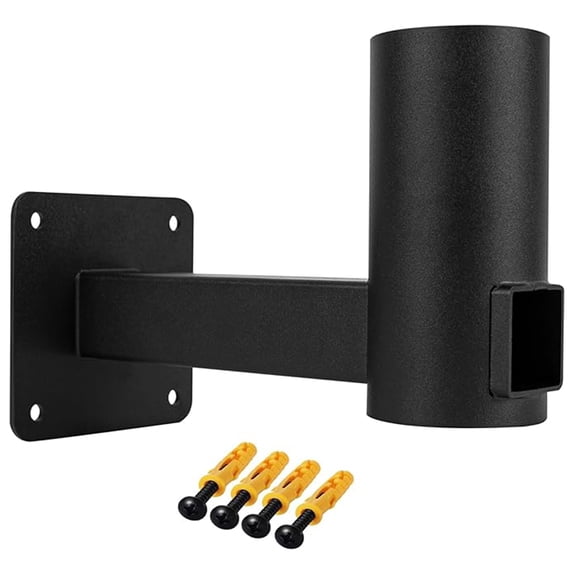 VANROUG 90 Degree Wall Mount Bracket,L Shape Bracket Tenon Adaptor for Slip Fit Lights Adjustable Wall Bracket Angle L-Shape to Slip,Wall Light Fixture