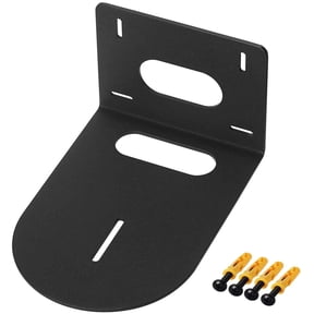 VANROUG Camera Wall Mount Bracket, Universal Security Camera Mounting Holder, Small Universal Wall Mounting Bracket for Hanging Small Select Surveillance Cameras or Speaker, Black Color
