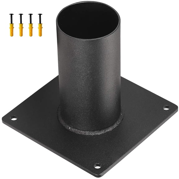 VANROUG Straight Arm Wall Mount Bracket for Slip Fit Lights (2 3/8inch), Slip Fitter Tenon Adapter