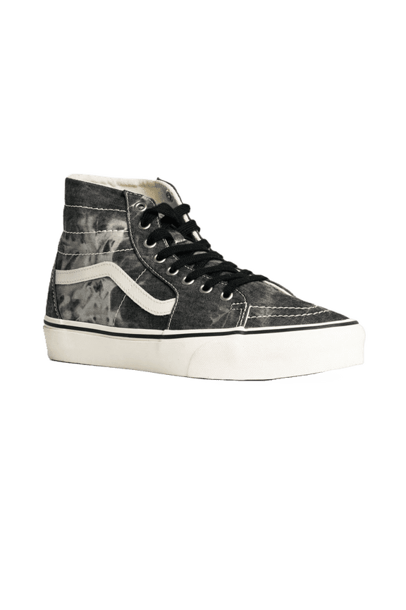 DENIM DESTROY SK8-HI TAPERED UNISEX SNEAKERS - Black Marshmallow / Men 4.5  / Women 6