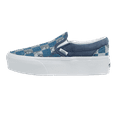 thumbnail image 1 of VANS FU CLASSIC SLIP-ON STACKFORM Sneakers (AHU) Glimmer Check Vintage Indigo, 1 of 4